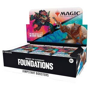 Magic The Gathering TCG Foundations Jumpstart Booster Box Sealed